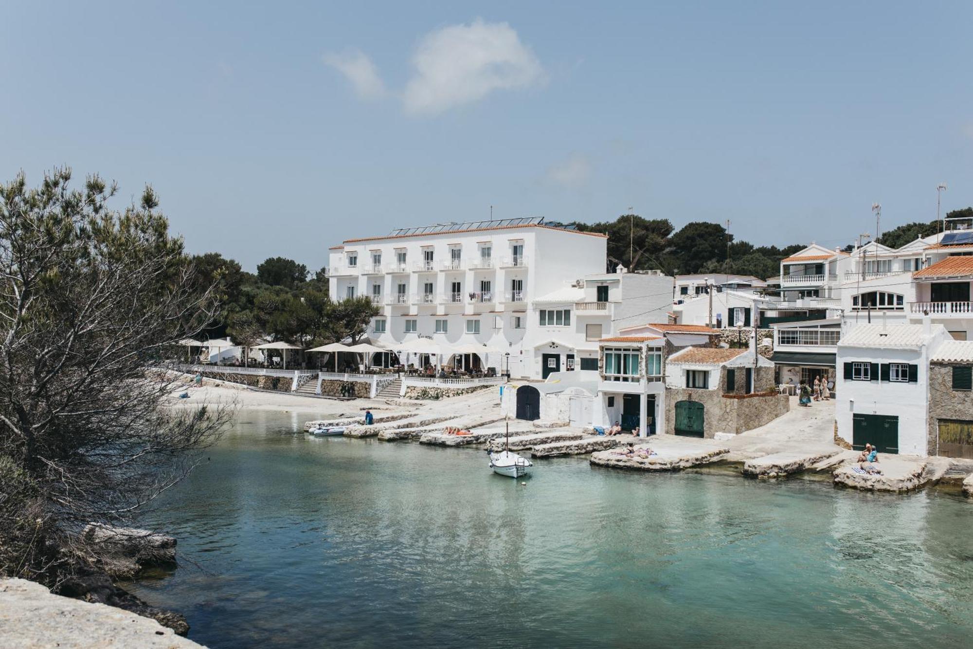 Hostal Xuroy Cala Alcaufar Zewnętrze zdjęcie
