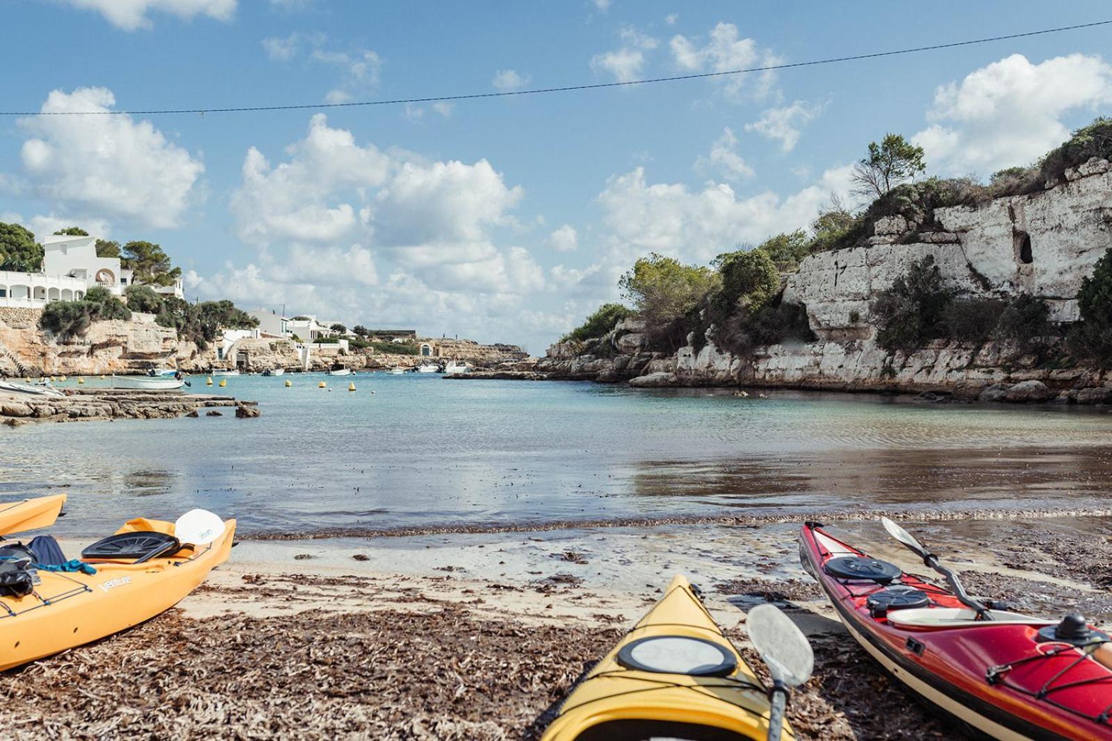 Hostal Xuroy Cala Alcaufar Zewnętrze zdjęcie